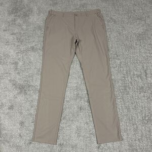 Jack Archer Jetsetter Tech Pants Mens 36x35 Performance Chino Oak Khaki Golf